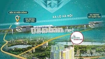 .	Mở bán Green Diamond – vị trí vàng ngay cửa ngõ Thủ Đức