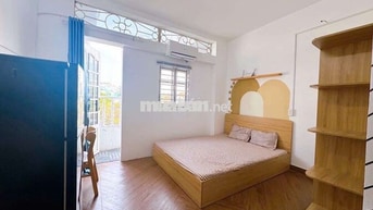 STUDIO FUL NỘI THẤT BAN CÔNG NGAY TRUNG TÂM GÒ VẤP TIỆN ĐI VLU,IUH,NTT