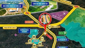 CHÍNH CHỦ BÁN 16 LÔ F0 TẠI HÒA LẠC MÀ CHỈ TỪ1,3 TỶ