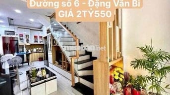 NHÀ ĐẸP GIÁ TỐT Ở ĐẶNG VĂN BI THỦ ĐỨC GIÁ CHỈ 2TỶ550