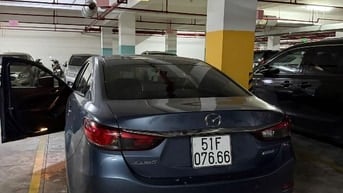 Xe Mazda 6 2015 màu xanh odo 68000 còn mới