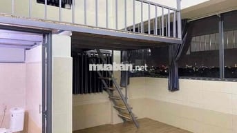PHÒNG TRỌ THANG MÁY SIÊU RỘNG GÁC CAO 2m3 gần iuh cv làng hoa