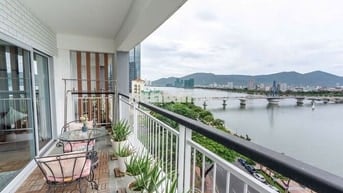 Cho thuê căn hộ Indochina 2PN, View trực diện sông Hàn, Full NT, 110m²
