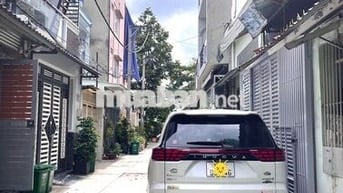 BÁN NHÀ TÂN HÒA ĐÔNG GIÁP PHÚ LÂM QUẬN 6 HẺM XE HƠI