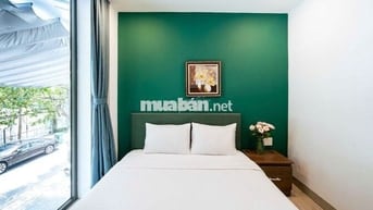 2 phòng ngủ 60m2, dọn phòng 2 lần 1 tuần, chỉ 12tr, đi bộ 3' đến biển