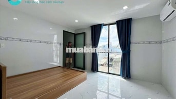 CHO THUÊ STUDIO BAN CÔNG FULL NỘI THẤT NGAY CÔNG VIÊN LÀNG HOA GÒ VẤP