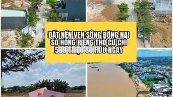 🔥 36 NỀN VIEW SÔNG GẦN CHỢ THẠNH PHÚ PHÙ HỢP XÂY NHÀ VƯỜN NGHỈ DƯỠNG