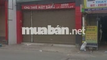 Cho thuê mbkd mặt tiền đường Tân kỳ tân quý 6x20m thông suốt