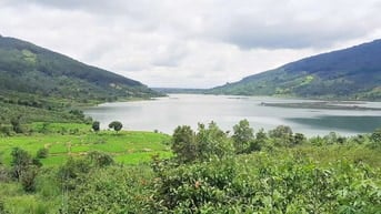 Đất view đẹp tại Di Linh, hồ Kala, lô đất mặt tiền rộng, nở hậu.