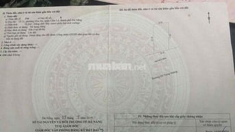 Bán lô đất MT Vũ Trọng Hoàng Cẩm Lệ Đường 10m5 Ngay chợ hoà an