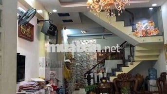Nhà 1 trệt 1 lầu hẻm ga Cổng Đình ấp2 vlb bình chánh