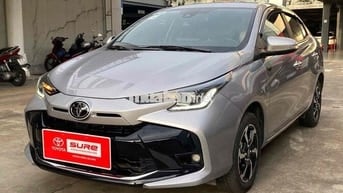 Toyota Vios số tự động G 2024 màu bạc xe zin