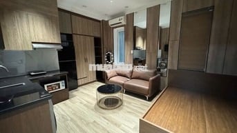 Căn hộ Studio tone trầm sang trọng nội thất tại Đê La Thành, Đống Đa