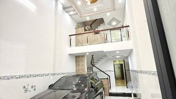 ⭐️Nhà DT:4x16m, 2 lầu xe hơi để trong nhà hẻm 5m Trần Thị Trọng, P15