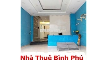Nhà MT Khu Bình Phú - 4 x 17M - 18Tr/Th - Gần Chợ