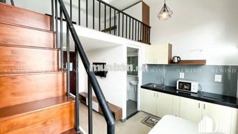 Căn Hộ Duplex Ban Công Đầy Đủ Nội Thất Có Máy Giặt Riêng Trung Tâm Q7