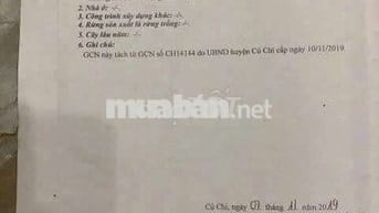 Bán Nhanh Đất MT đường Nguyễn Thị Lắng Củ Chi. Giá 3tỷ350 214m2 SHR LH
