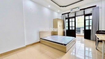 💥Cho Thuê Căn Hộ Studio - Balcony - Rộng - Full Nt - gần UEF, GTVT, VL