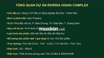 SỞ HỮU LÔ ĐẤT SÁT PHỐ CỔ HỘI AN – ĐÀ NẴNG CHỈ VỚI 1,8tỷ!!!!