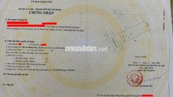 Đất Chính Chủ 1699m2 mặt tiền Đỗ Đăng Tuyển Củ Chi cần tìm chủ mới