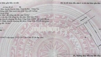 BÁN LÔ ĐẤT MT NHỰA TRUNG TÂM TT PHƯỚC BỬU