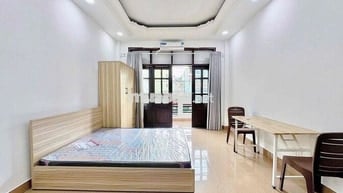 🌸Cho thuê căn hộ_studio full nội thất ban công_35m2_Ngay Ngoại Thương