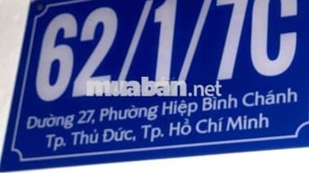 Nhà Trọ 31m2, Đường 27, Phường Hiệp Bình Chánh, Quận Thủ Đức (cũ)