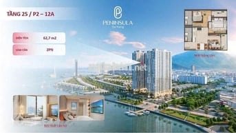 💥CHỦ CẦN BÁN GẤP CĂN HỘ 𝐏𝐄𝐍𝐈𝐍𝐒𝐔𝐋𝐀 𝐃𝐀 𝐍𝐀𝐍𝐆 VIEW SÔNG HÀN, PHÁO HOA