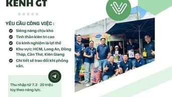 TUYỂN DỤNG NHÂN VIÊN SALES THỊ TRƯỜNG