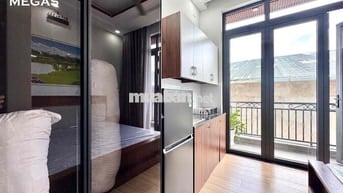 CĂN STUDIO FULL NỘI THẤT  CÓ BAN CÔNG