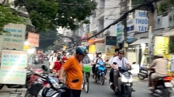 NHÀ Mặt tiền lớn,90m2 NQB, p13,Tân Bình, 9 triệu,cần sang, đông dân