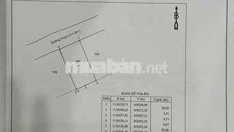 BÁN GẤP LÔ ĐẤT ĐỂ THANH LÝ NỢ. GIÁ RẺ HƠN THỊ TRƯỜNG 25%