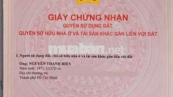 Bán đất 630m2 - mặt tiền đường Dương Văn Hạnh - Cần Giờ, TPHCM