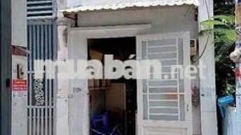 nhà 1 lầu sổ hồng chung hẻm 4 m gần bến xe hiệp thành q12