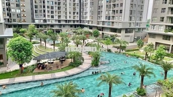 bán căn 59m2 View hồ bơi, nội khu giá tốt
