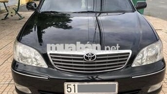 Toyota Camry 3.0V model 2004 màu đen cọp