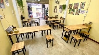 NHÀ Mặttiền lớn,90m2 NQB, p13,Tân Bình, 9 triệu,cần sang, đông dân
