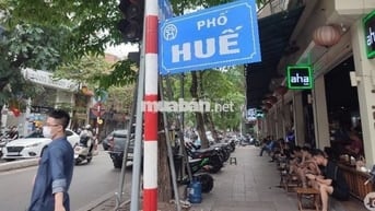 Nhà 3 tầng cho thuê Phố Huế, HBT – mặt tiền 2.5m, vỉa hè đỗ xe