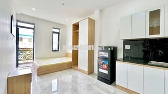 Căn Hộ Stu Mới 100% Ban Công Full NT Tòa Nhà Thang Máy Hẻm Rộng