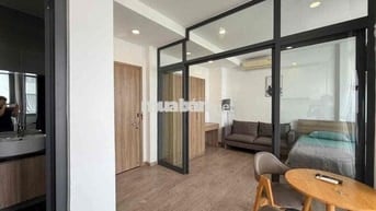 căn 1 phòng ngủ ngay trần văn khê, 40m2 có ban công full nội thất