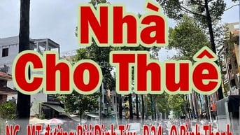 Cho Thuê Nhà NC - MT Bùi Đình Túy P.24 Q.Bình Thạnh - dt:4x20m + lửng