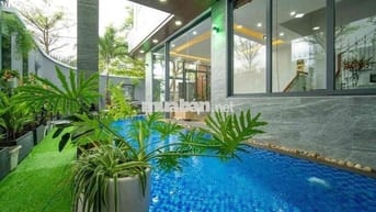 Villa - Hồ Bơi - 10PN - Đường Hoàng Bình Chính