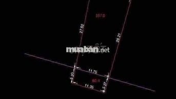 Bán lô đất trồng cây 417.6m . Sổ riêng. Mặt tiền đường Nguyễn Thị Ngâu
