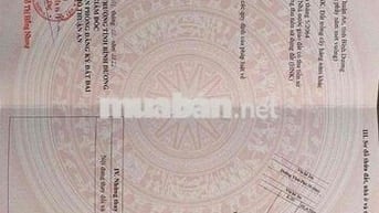 chính chủ cần bán lô đất MT vĩnh phú 38. DT 313m2 cách bờ kè sông 150m
