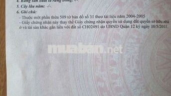 ĐẤT HUỲNH THỊ HAI,DT:56m2, SỔ HỒNG RIÊNG, CHỈ 3.57 TỶ