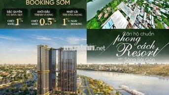 A&T SG Riverside, căn hộ bên sông Sài Gòn chuẩn Resort 5s