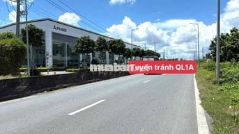 CẦN BÁN ~2,2 CÔNG ĐẤT MẶT TIỀN TUYẾN TRÁNH QL1A- PHƯỜNG LONG CHÂU, VL