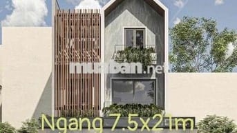 ĐẤT MẶT TIỀN 42 NGANG 7.5mx21m