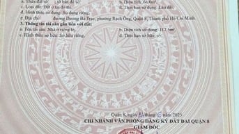 NHÀ Q8 P2 DƯƠNG BÁ TRẠC - 3.85 x 17 NỞ HẬU NHẸ - 7 CHỖ ĐỖ CỬA.