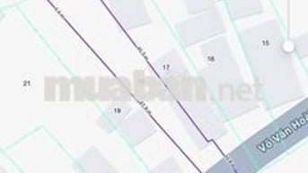 ĐẤT THỔ CƯ 381m2 đường Võ Văn Hoài, Vĩnh Thành, Châu Thành, An Giang